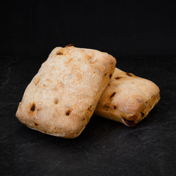 Foccacia tomates et basilic
