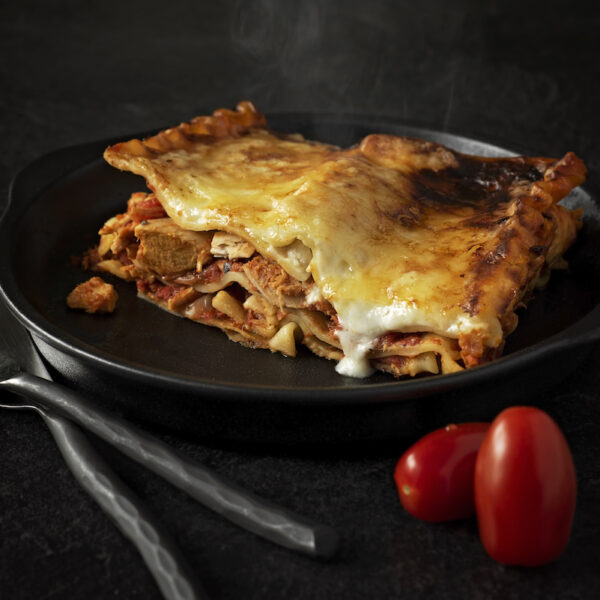 Chiken & goat lasagna